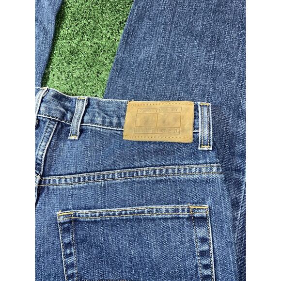 Vintage Tommy Hilfiger Jeans Men 31x32 Straight Leg Baggy fit Y2K - Picture 3 of 15